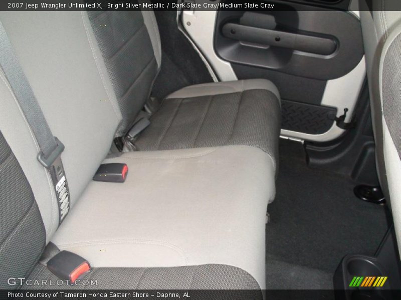 Bright Silver Metallic / Dark Slate Gray/Medium Slate Gray 2007 Jeep Wrangler Unlimited X