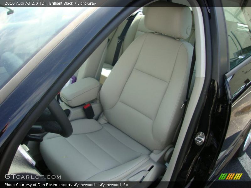 Front Seat of 2010 A3 2.0 TDI