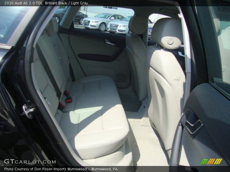 Rear Seat of 2010 A3 2.0 TDI
