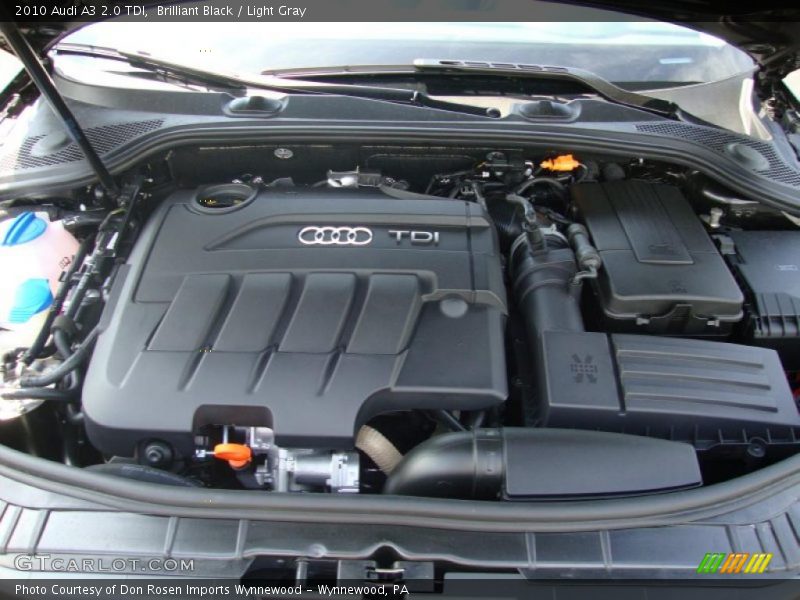  2010 A3 2.0 TDI Engine - 2.0 Liter TDI VTG Turbocharged DOHC 16-Valve Diesel 4 Cylinder