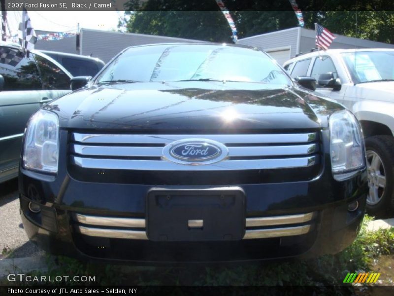 Black / Camel 2007 Ford Fusion SE