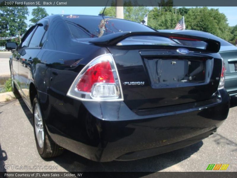 Black / Camel 2007 Ford Fusion SE