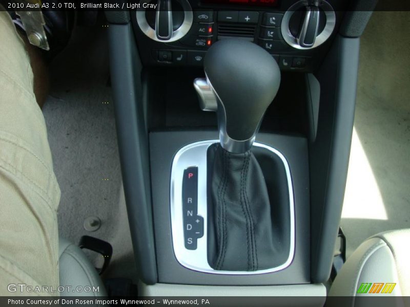  2010 A3 2.0 TDI 6 Speed S tronic Dual-Clutch Automatic Shifter