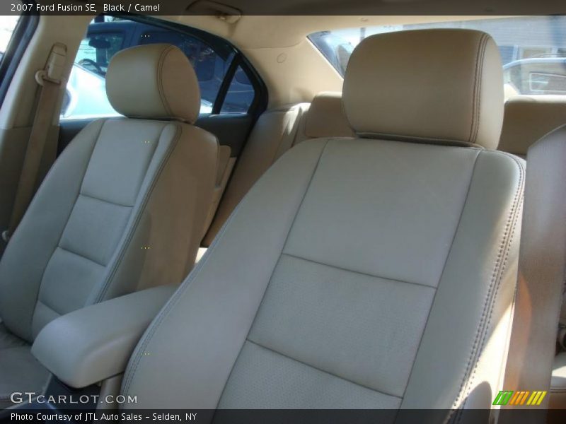 Black / Camel 2007 Ford Fusion SE