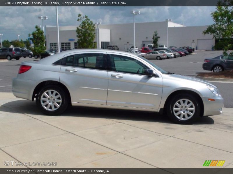 Bright Silver Metallic / Dark Slate Gray 2009 Chrysler Sebring LX Sedan