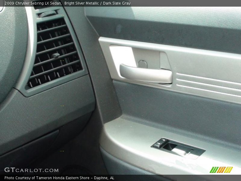 Bright Silver Metallic / Dark Slate Gray 2009 Chrysler Sebring LX Sedan