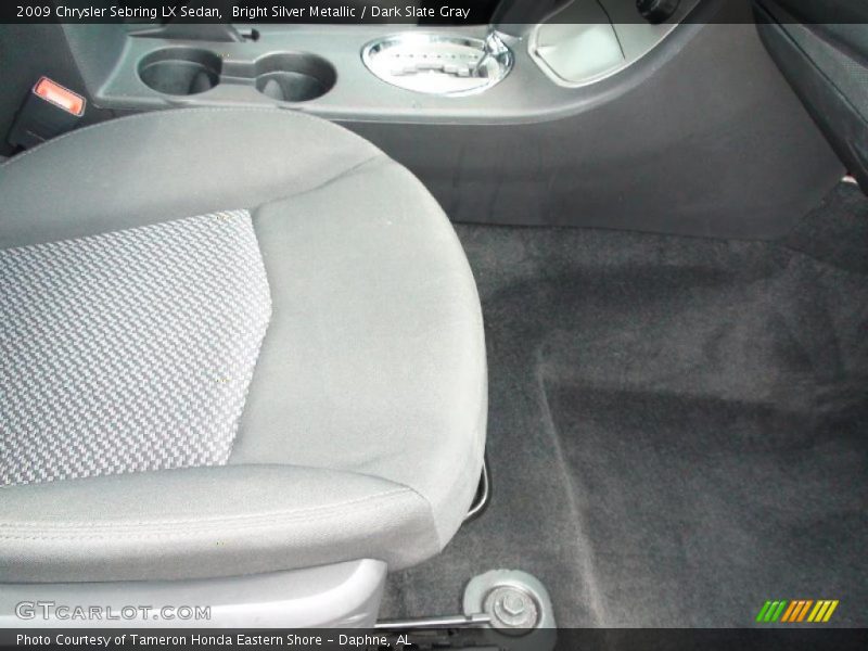Bright Silver Metallic / Dark Slate Gray 2009 Chrysler Sebring LX Sedan