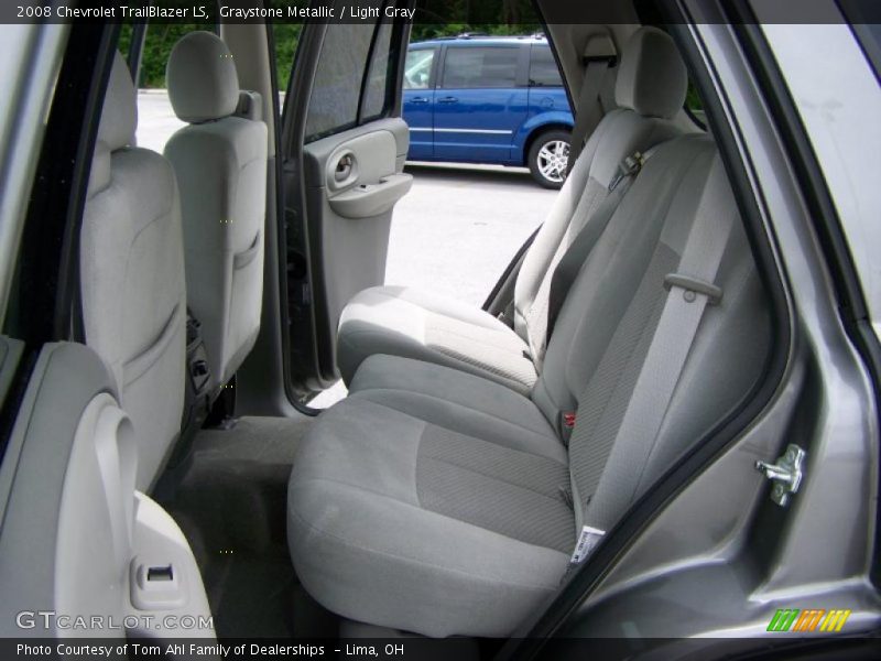 Graystone Metallic / Light Gray 2008 Chevrolet TrailBlazer LS