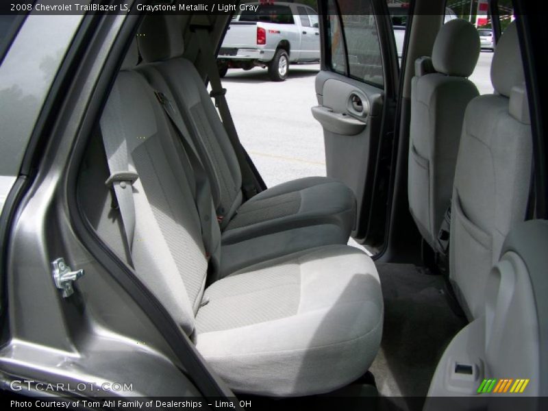 Graystone Metallic / Light Gray 2008 Chevrolet TrailBlazer LS
