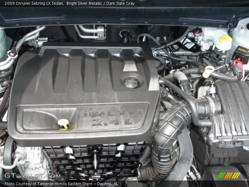 Bright Silver Metallic / Dark Slate Gray 2009 Chrysler Sebring LX Sedan