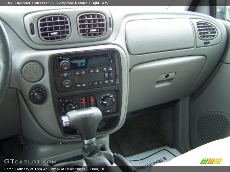 Graystone Metallic / Light Gray 2008 Chevrolet TrailBlazer LS
