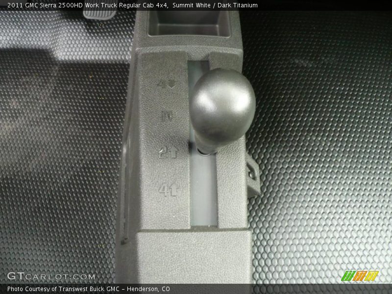 Summit White / Dark Titanium 2011 GMC Sierra 2500HD Work Truck Regular Cab 4x4