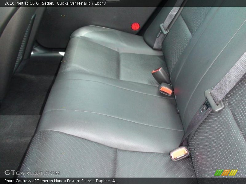Quicksilver Metallic / Ebony 2010 Pontiac G6 GT Sedan