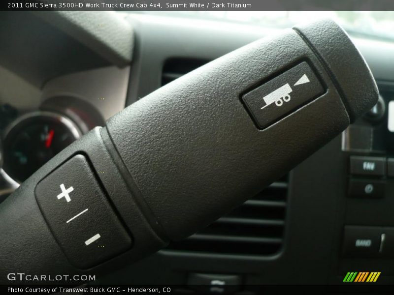 Summit White / Dark Titanium 2011 GMC Sierra 3500HD Work Truck Crew Cab 4x4