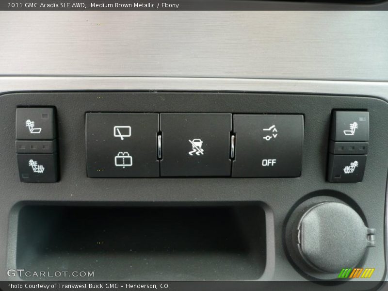 Medium Brown Metallic / Ebony 2011 GMC Acadia SLE AWD