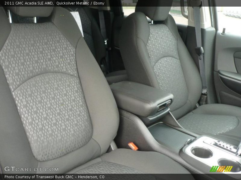 Quicksilver Metallic / Ebony 2011 GMC Acadia SLE AWD