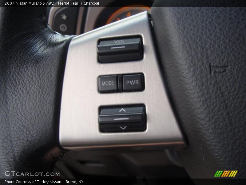 Merlot Pearl / Charcoal 2007 Nissan Murano S AWD