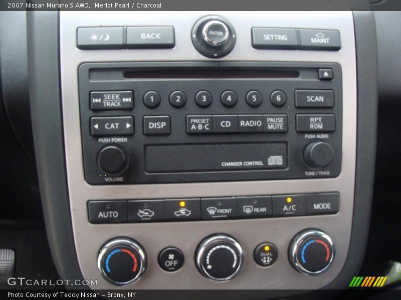 Merlot Pearl / Charcoal 2007 Nissan Murano S AWD