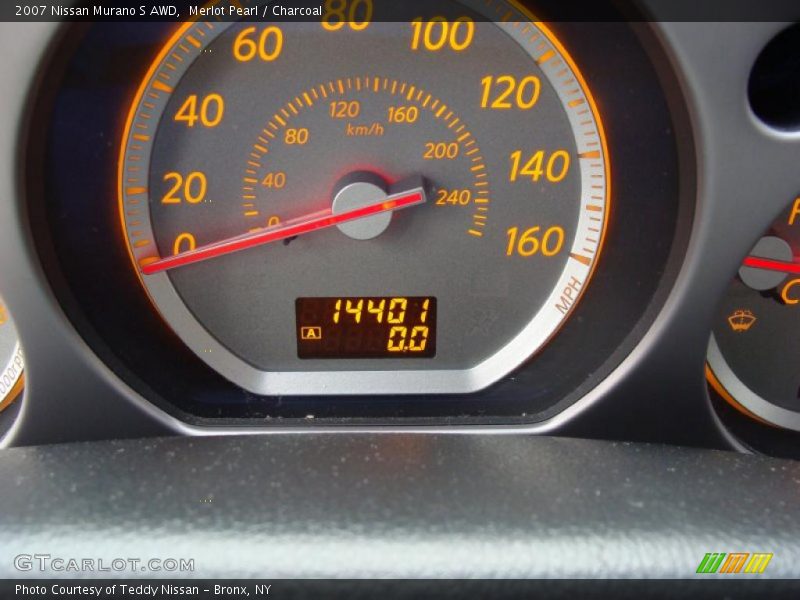 Merlot Pearl / Charcoal 2007 Nissan Murano S AWD