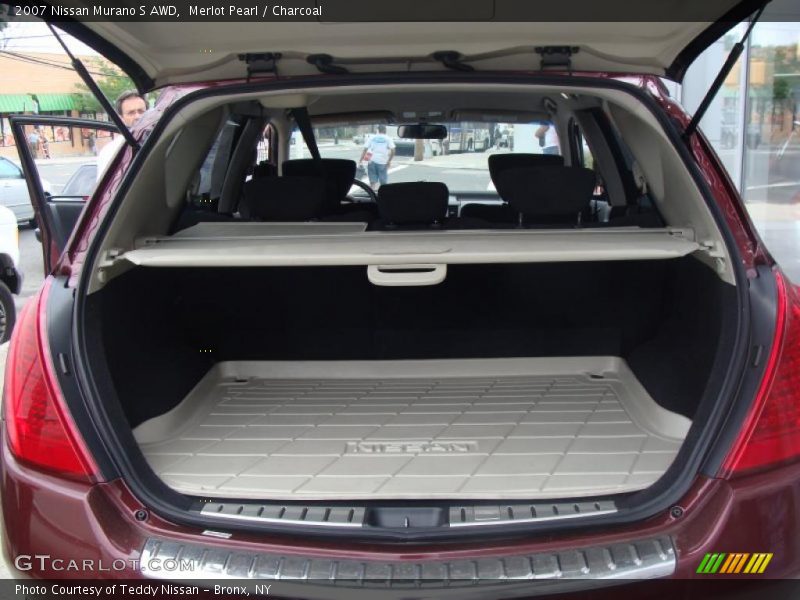 Merlot Pearl / Charcoal 2007 Nissan Murano S AWD