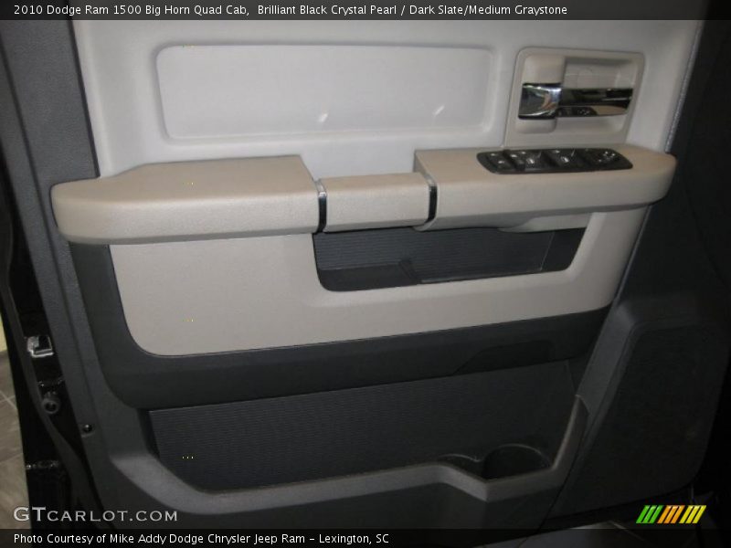Brilliant Black Crystal Pearl / Dark Slate/Medium Graystone 2010 Dodge Ram 1500 Big Horn Quad Cab