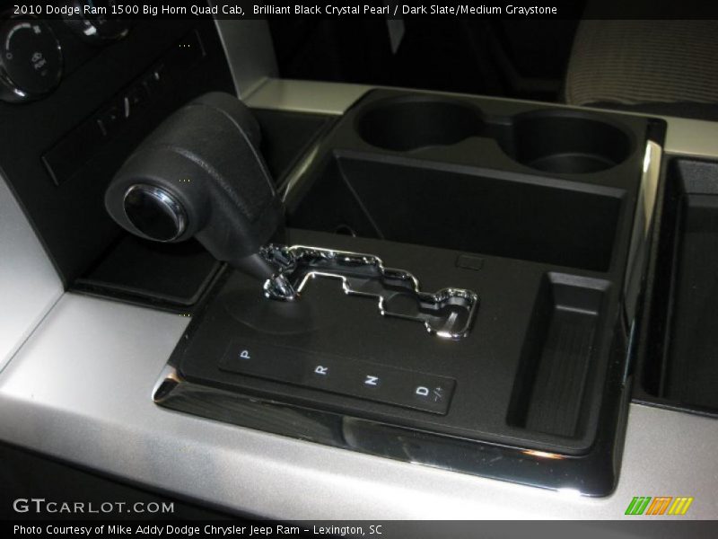 Brilliant Black Crystal Pearl / Dark Slate/Medium Graystone 2010 Dodge Ram 1500 Big Horn Quad Cab