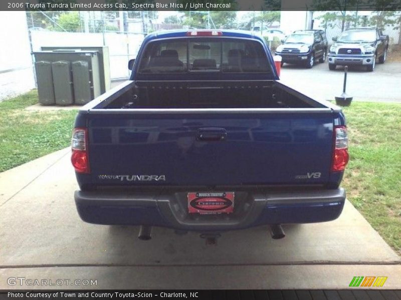 Spectra Blue Mica / Light Charcoal 2006 Toyota Tundra Limited Access Cab