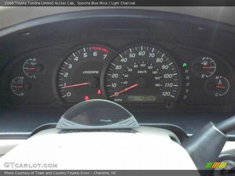 Spectra Blue Mica / Light Charcoal 2006 Toyota Tundra Limited Access Cab