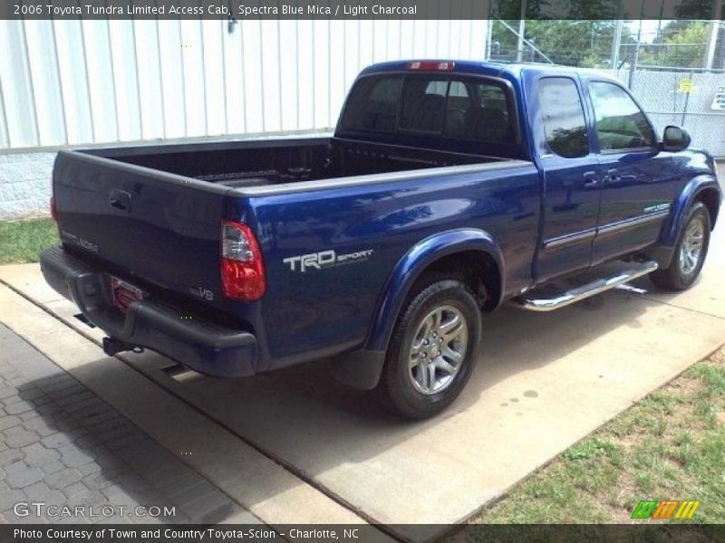 Spectra Blue Mica / Light Charcoal 2006 Toyota Tundra Limited Access Cab