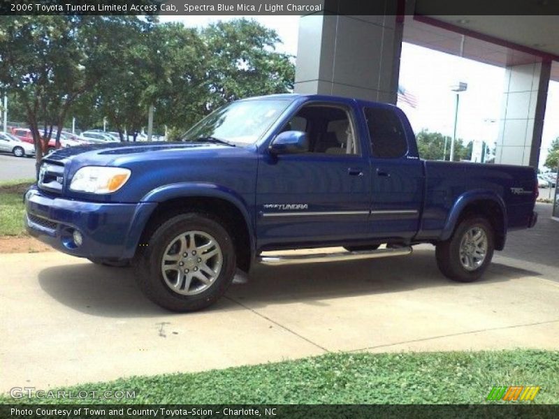 Spectra Blue Mica / Light Charcoal 2006 Toyota Tundra Limited Access Cab