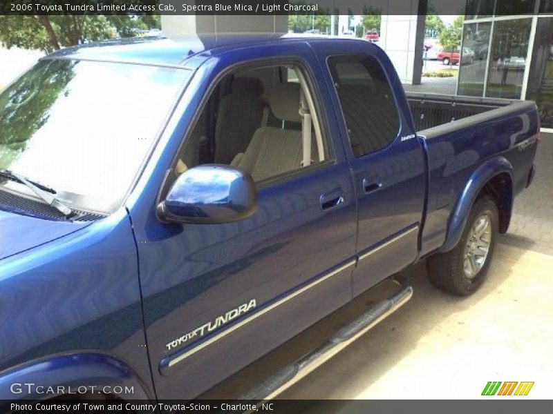 Spectra Blue Mica / Light Charcoal 2006 Toyota Tundra Limited Access Cab
