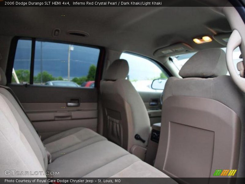 Inferno Red Crystal Pearl / Dark Khaki/Light Khaki 2006 Dodge Durango SLT HEMI 4x4