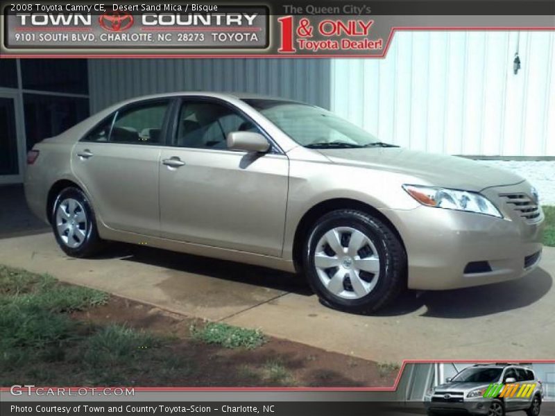 Desert Sand Mica / Bisque 2008 Toyota Camry CE