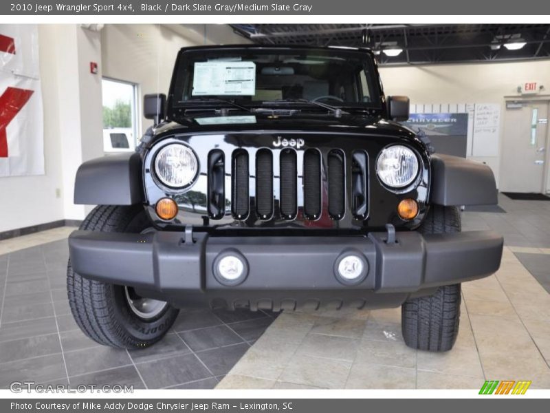 Black / Dark Slate Gray/Medium Slate Gray 2010 Jeep Wrangler Sport 4x4