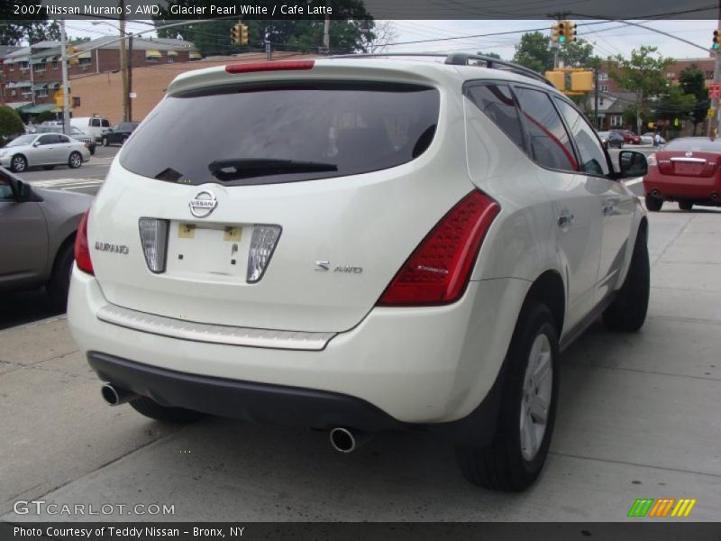 Glacier Pearl White / Cafe Latte 2007 Nissan Murano S AWD