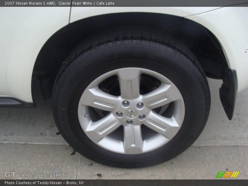 Glacier Pearl White / Cafe Latte 2007 Nissan Murano S AWD