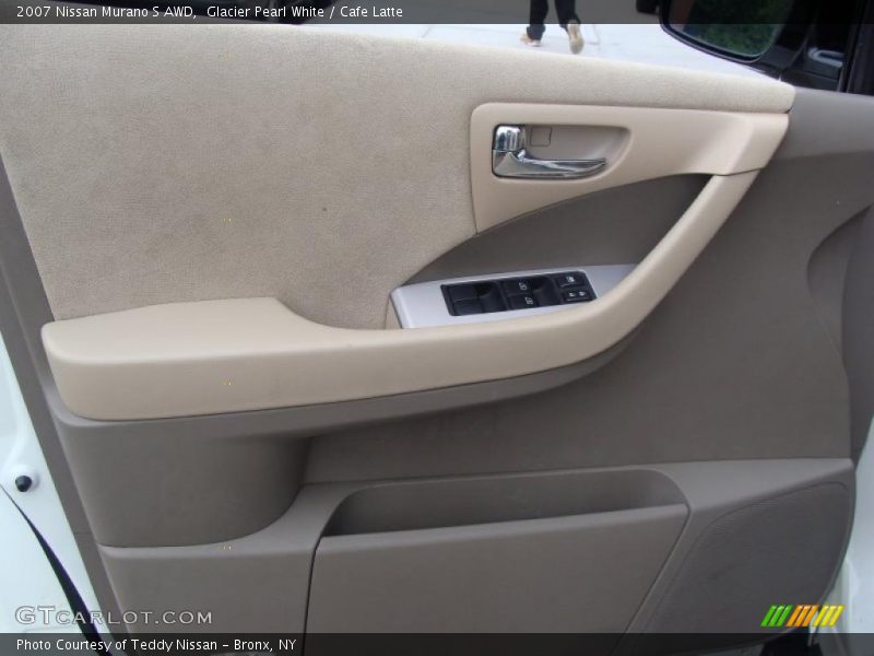 Glacier Pearl White / Cafe Latte 2007 Nissan Murano S AWD