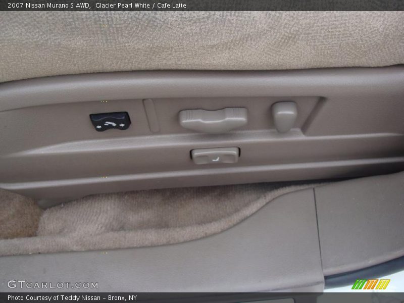 Glacier Pearl White / Cafe Latte 2007 Nissan Murano S AWD