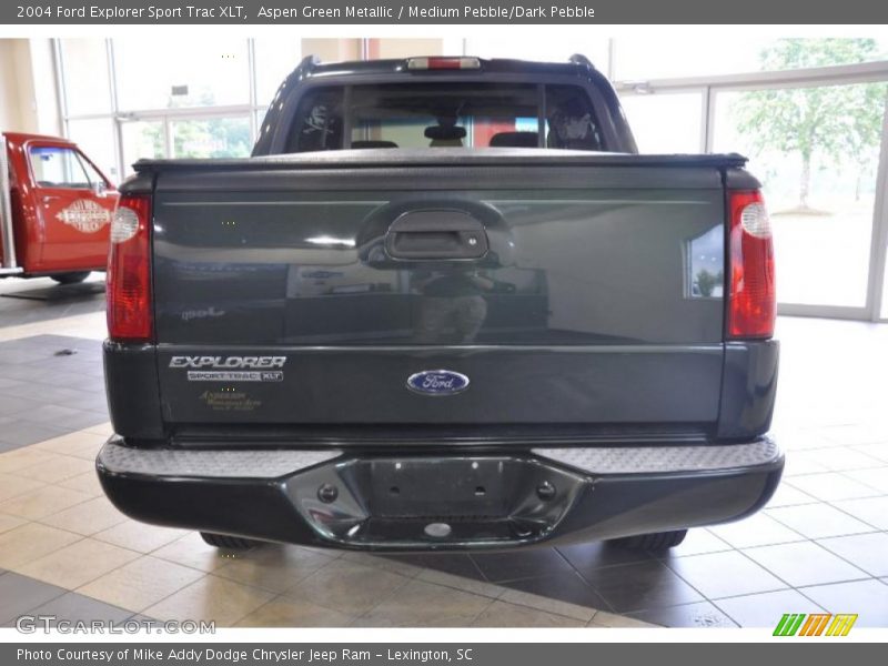 Aspen Green Metallic / Medium Pebble/Dark Pebble 2004 Ford Explorer Sport Trac XLT