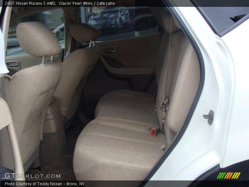 Glacier Pearl White / Cafe Latte 2007 Nissan Murano S AWD