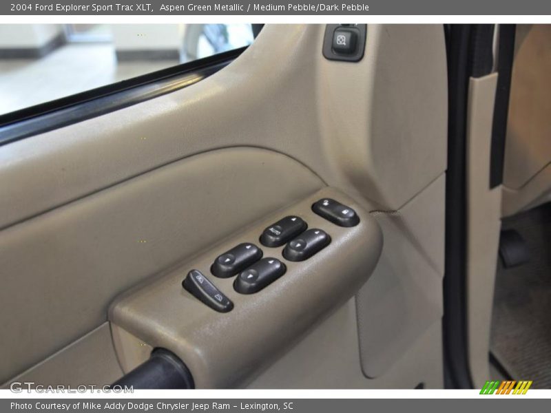 Aspen Green Metallic / Medium Pebble/Dark Pebble 2004 Ford Explorer Sport Trac XLT