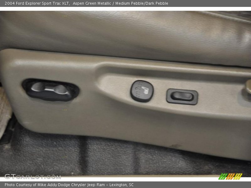 Aspen Green Metallic / Medium Pebble/Dark Pebble 2004 Ford Explorer Sport Trac XLT