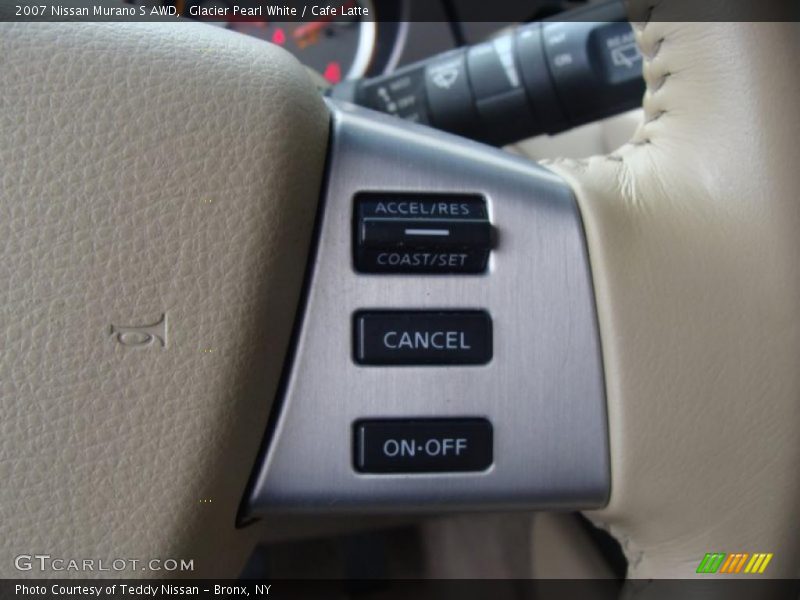 Glacier Pearl White / Cafe Latte 2007 Nissan Murano S AWD