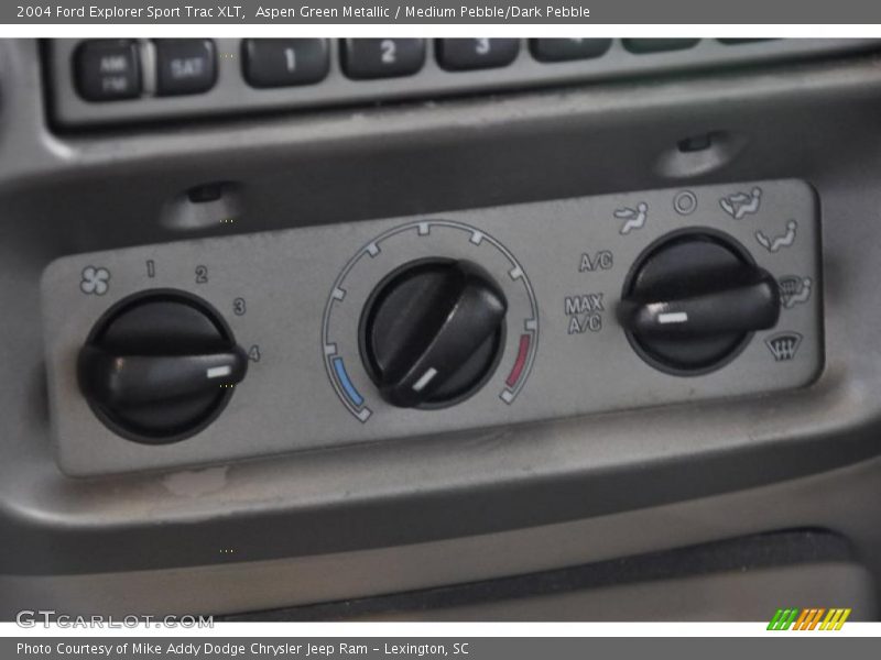 Aspen Green Metallic / Medium Pebble/Dark Pebble 2004 Ford Explorer Sport Trac XLT