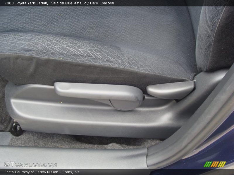 Nautical Blue Metallic / Dark Charcoal 2008 Toyota Yaris Sedan