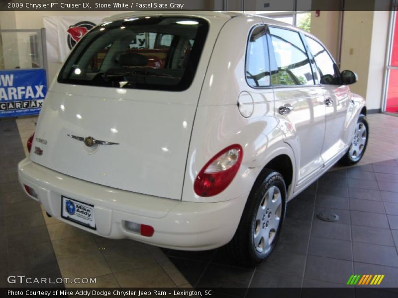 Stone White / Pastel Slate Gray 2009 Chrysler PT Cruiser LX
