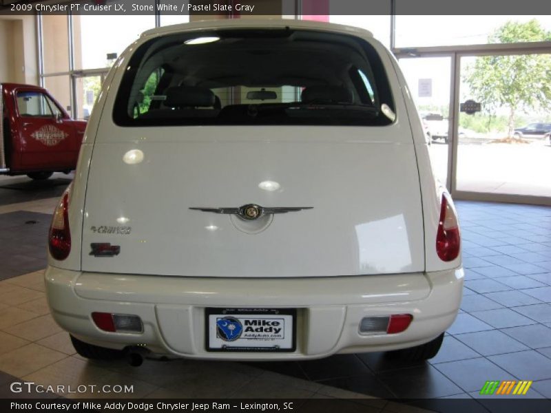 Stone White / Pastel Slate Gray 2009 Chrysler PT Cruiser LX