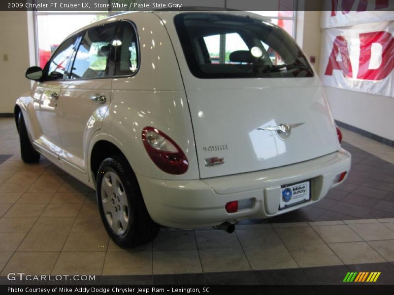 Stone White / Pastel Slate Gray 2009 Chrysler PT Cruiser LX