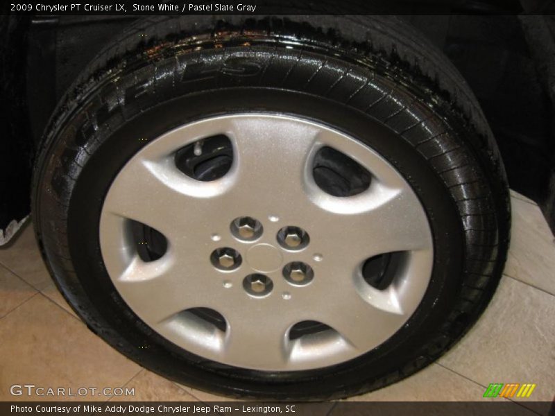 Stone White / Pastel Slate Gray 2009 Chrysler PT Cruiser LX