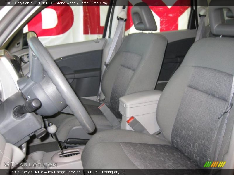 Stone White / Pastel Slate Gray 2009 Chrysler PT Cruiser LX
